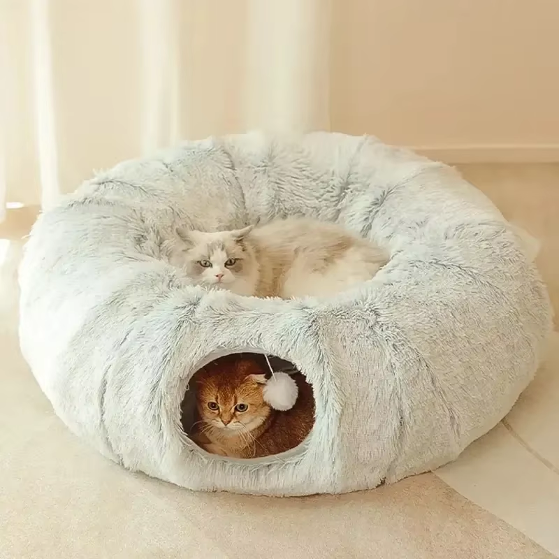 Plush Cat Bed