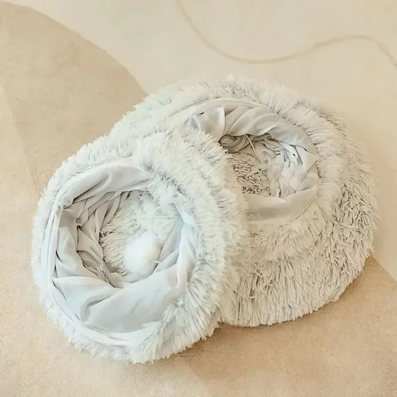 Plush Cat Bed